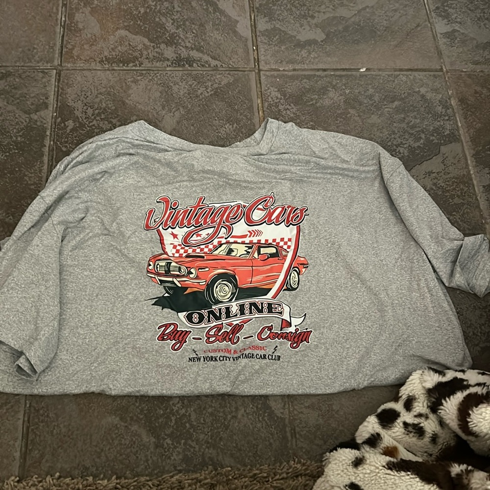 vintage car tee